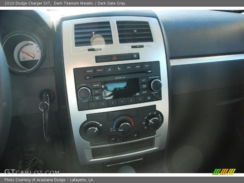 Dark Titanium Metallic / Dark Slate Gray 2010 Dodge Charger SXT