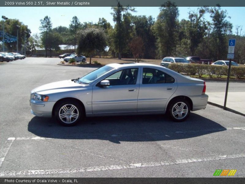 Silver Metallic / Graphite 2009 Volvo S60 2.5T