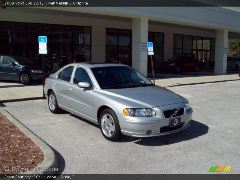 Silver Metallic / Graphite 2009 Volvo S60 2.5T