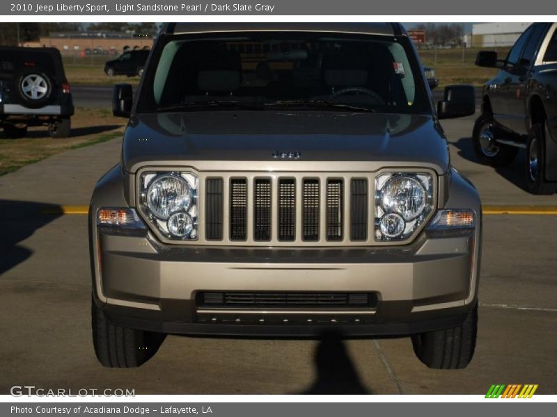 Light Sandstone Pearl / Dark Slate Gray 2010 Jeep Liberty Sport
