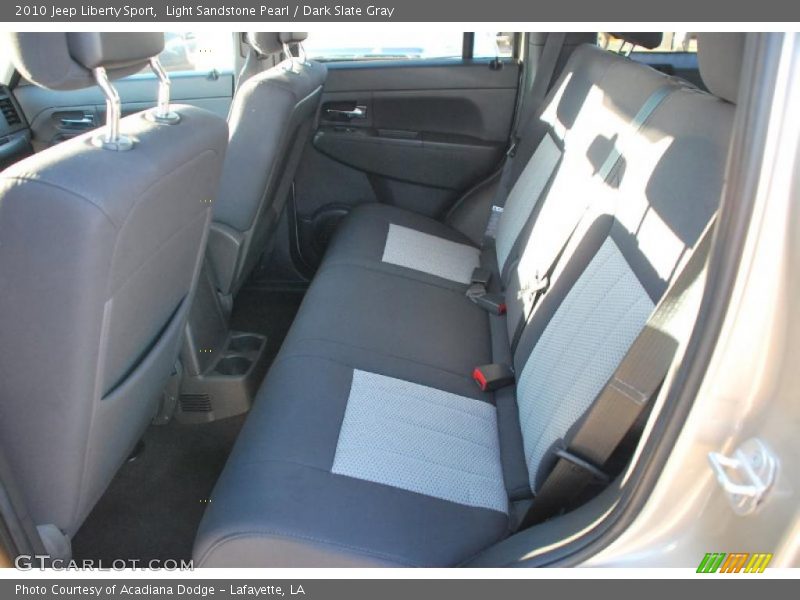 Light Sandstone Pearl / Dark Slate Gray 2010 Jeep Liberty Sport