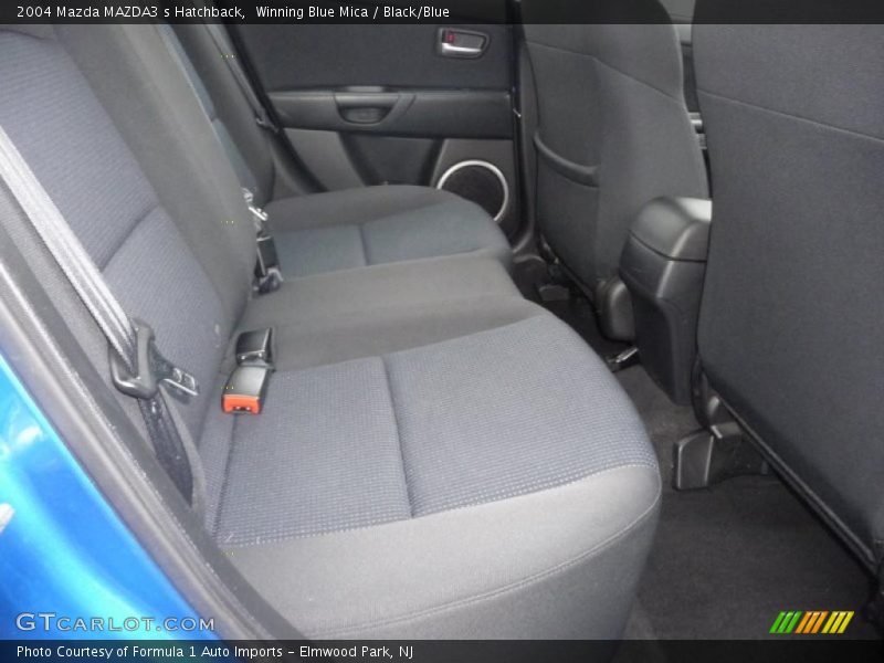 Winning Blue Mica / Black/Blue 2004 Mazda MAZDA3 s Hatchback