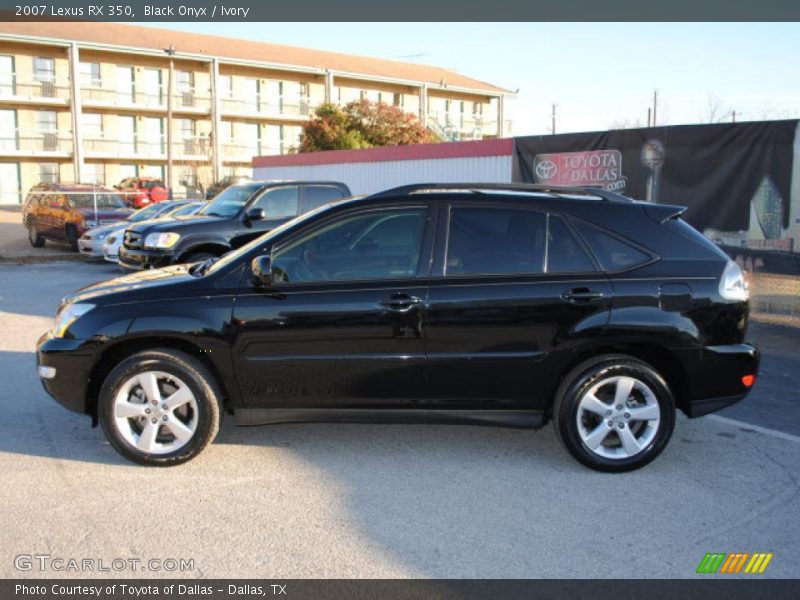 Black Onyx / Ivory 2007 Lexus RX 350