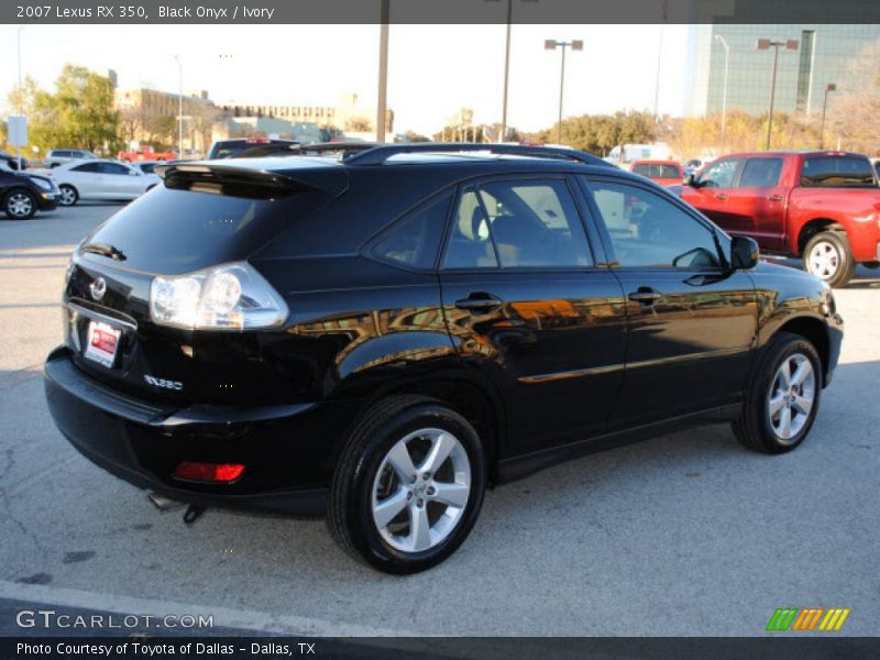 Black Onyx / Ivory 2007 Lexus RX 350