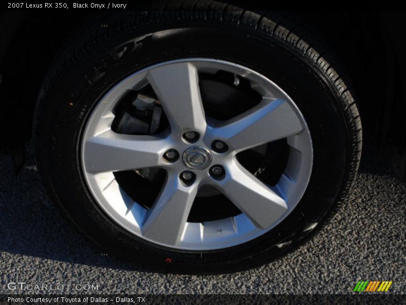Black Onyx / Ivory 2007 Lexus RX 350