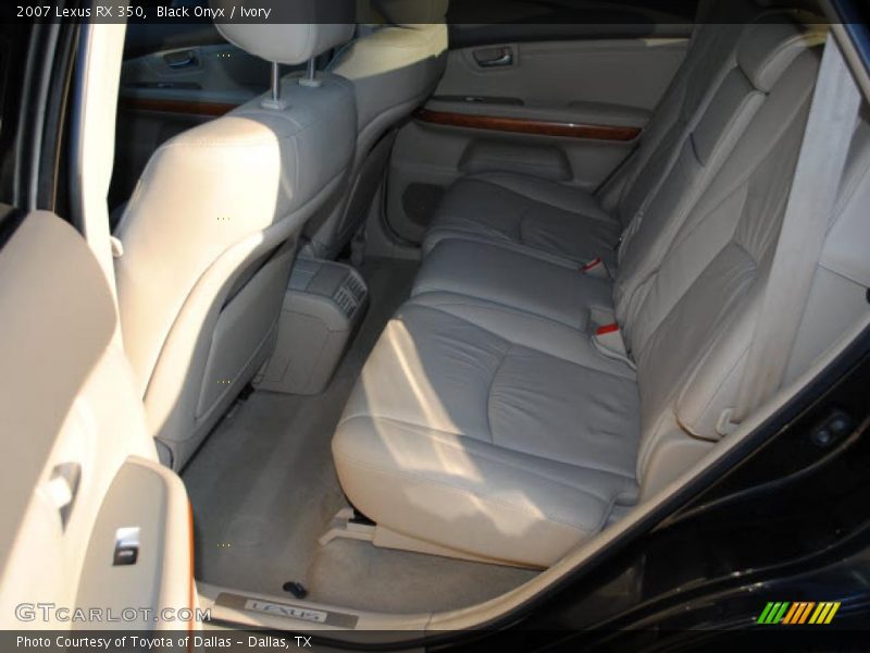 Black Onyx / Ivory 2007 Lexus RX 350