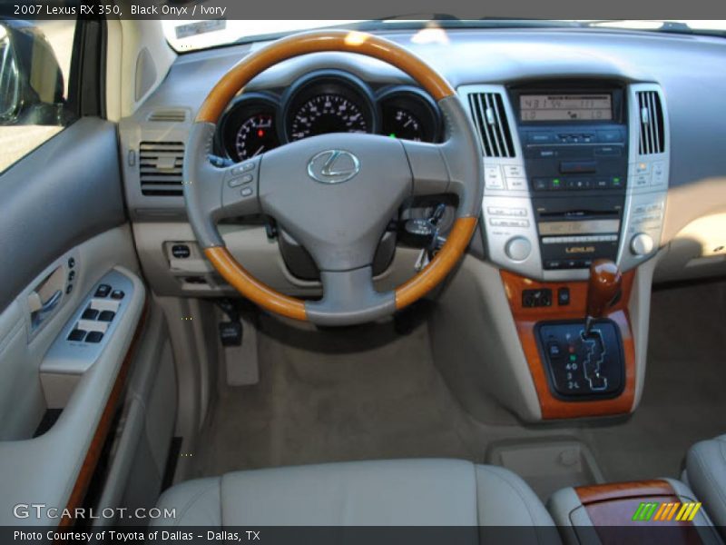 Black Onyx / Ivory 2007 Lexus RX 350