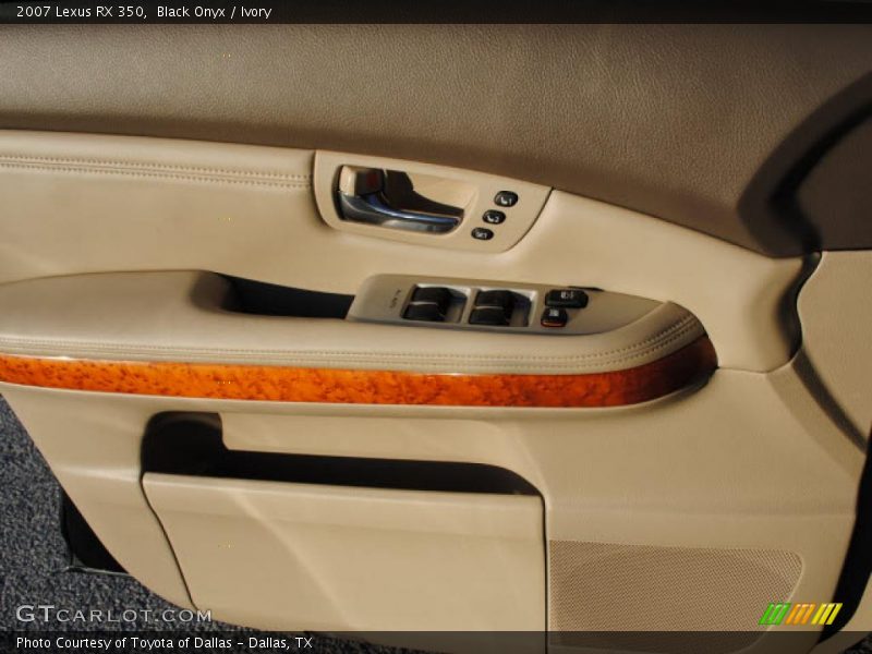Black Onyx / Ivory 2007 Lexus RX 350