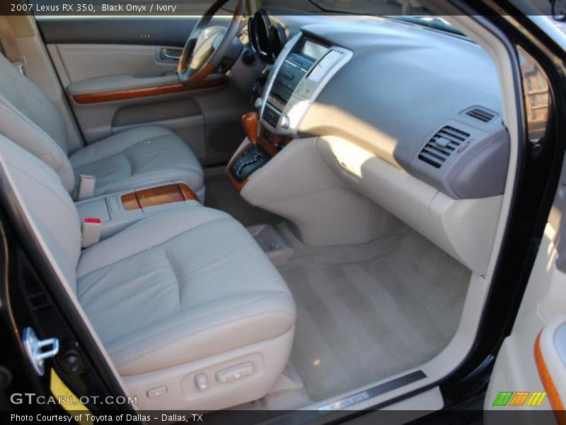 Black Onyx / Ivory 2007 Lexus RX 350