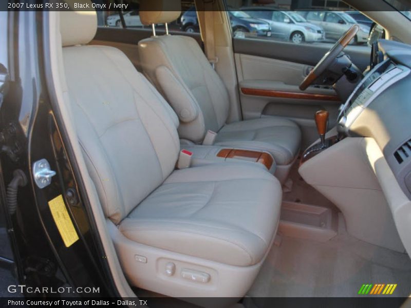 Black Onyx / Ivory 2007 Lexus RX 350