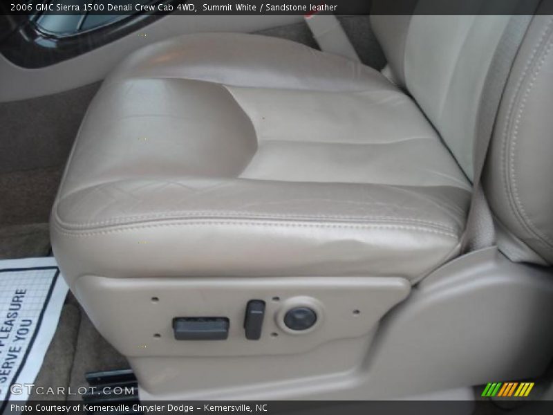  2006 Sierra 1500 Denali Crew Cab 4WD Sandstone leather Interior