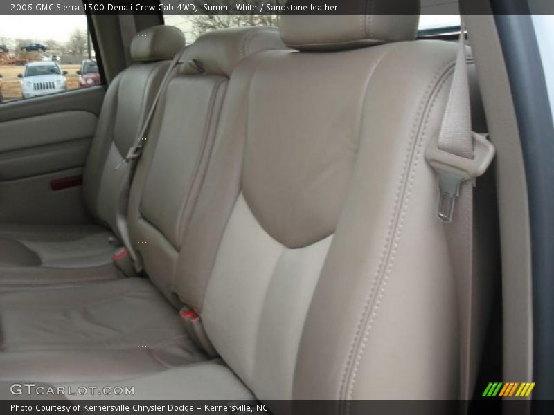  2006 Sierra 1500 Denali Crew Cab 4WD Sandstone leather Interior