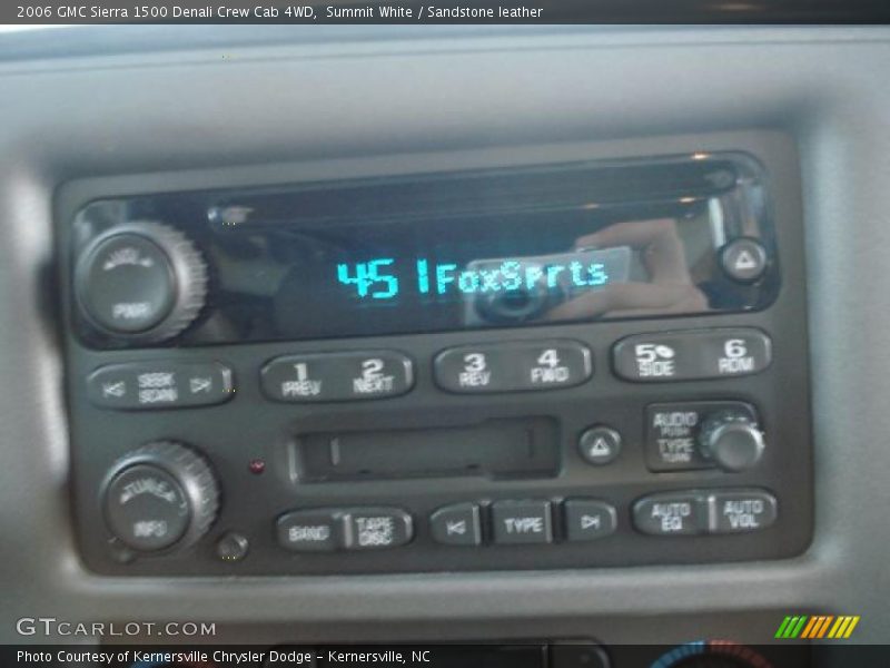 Controls of 2006 Sierra 1500 Denali Crew Cab 4WD