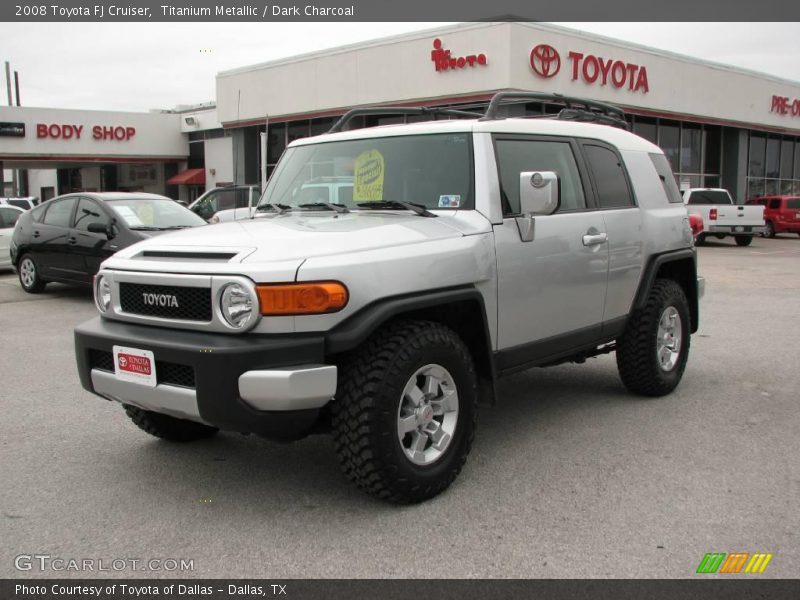 Titanium Metallic / Dark Charcoal 2008 Toyota FJ Cruiser