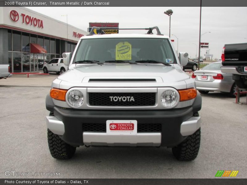 Titanium Metallic / Dark Charcoal 2008 Toyota FJ Cruiser