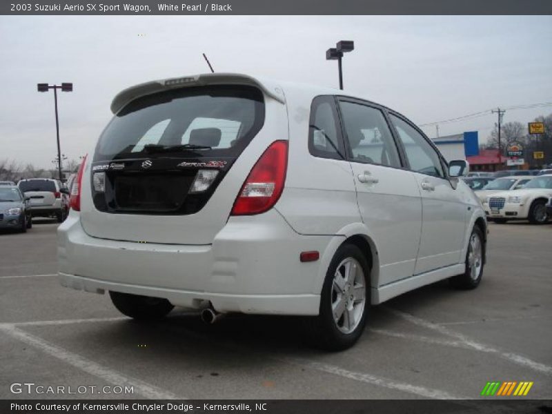White Pearl / Black 2003 Suzuki Aerio SX Sport Wagon