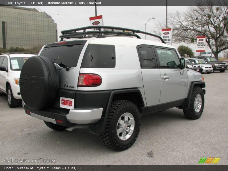 Titanium Metallic / Dark Charcoal 2008 Toyota FJ Cruiser