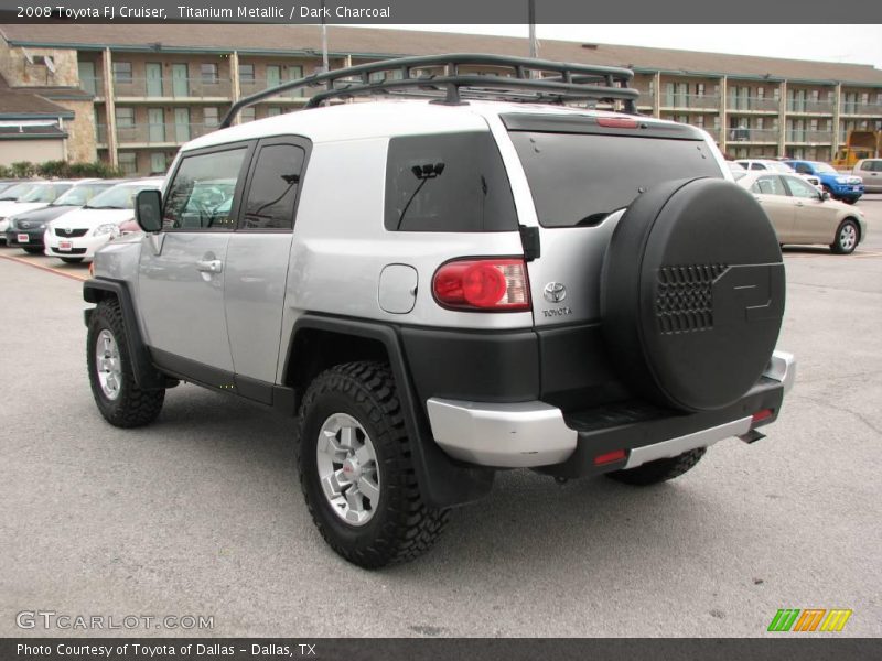 Titanium Metallic / Dark Charcoal 2008 Toyota FJ Cruiser