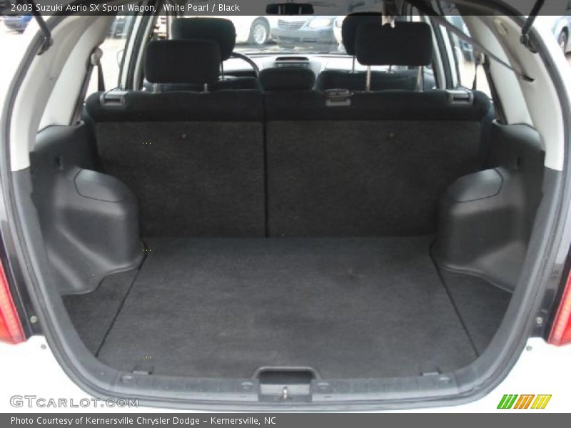  2003 Aerio SX Sport Wagon Trunk