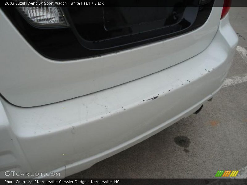 White Pearl / Black 2003 Suzuki Aerio SX Sport Wagon