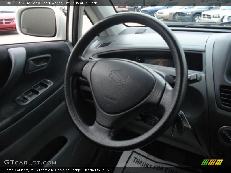 White Pearl / Black 2003 Suzuki Aerio SX Sport Wagon