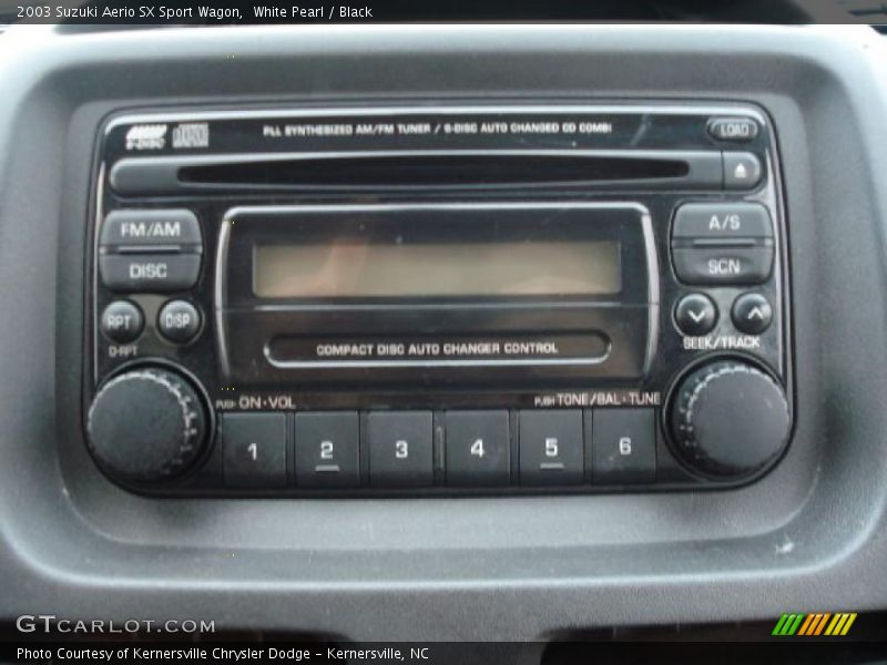 White Pearl / Black 2003 Suzuki Aerio SX Sport Wagon
