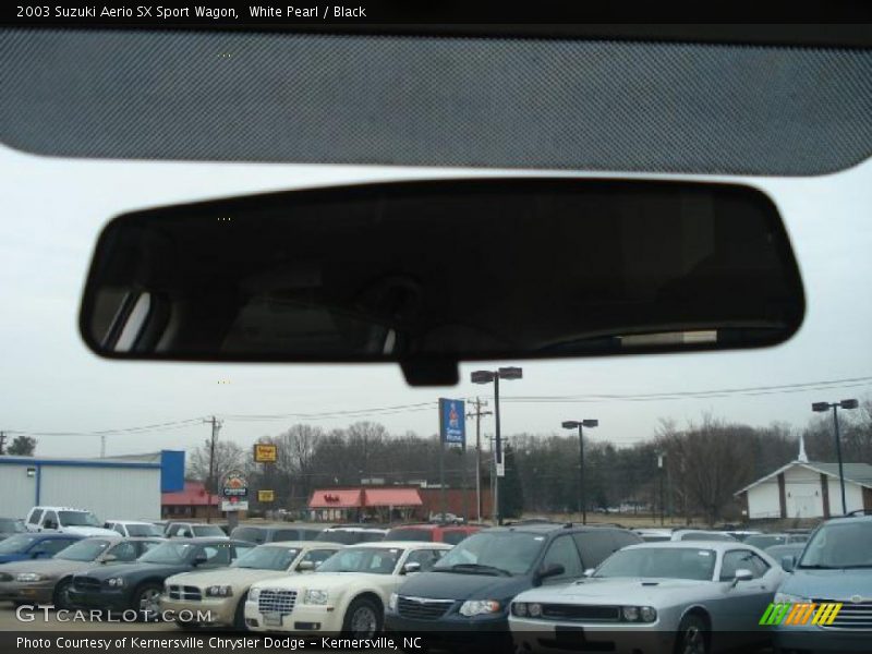 White Pearl / Black 2003 Suzuki Aerio SX Sport Wagon