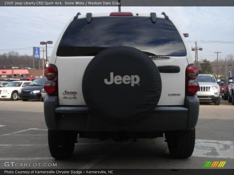 Stone White / Medium Slate Gray 2005 Jeep Liberty CRD Sport 4x4
