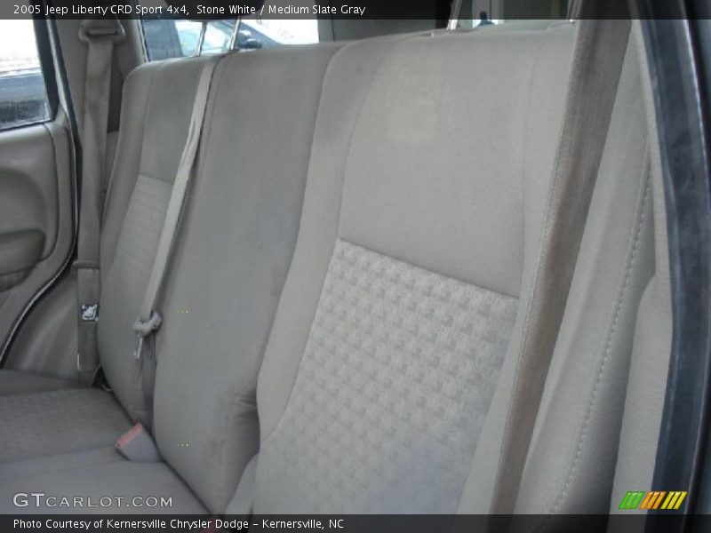 Stone White / Medium Slate Gray 2005 Jeep Liberty CRD Sport 4x4