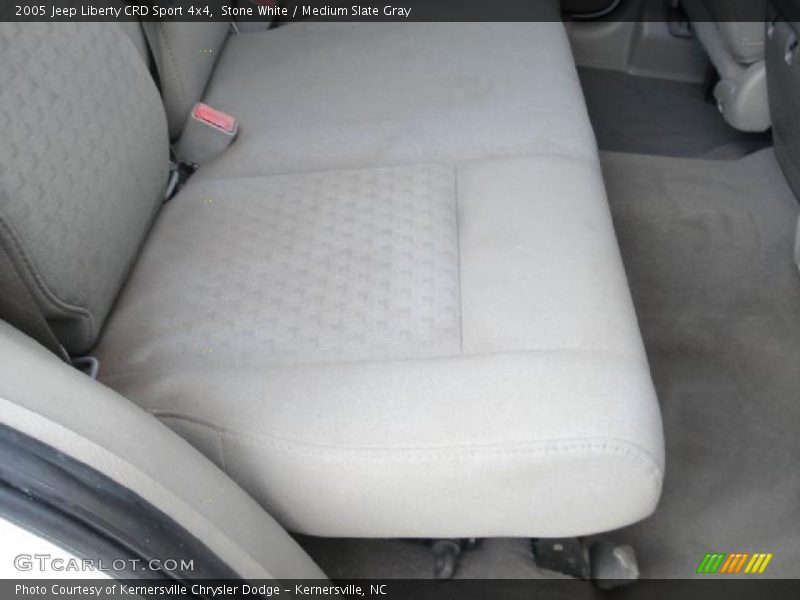 Stone White / Medium Slate Gray 2005 Jeep Liberty CRD Sport 4x4