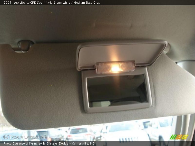 Stone White / Medium Slate Gray 2005 Jeep Liberty CRD Sport 4x4