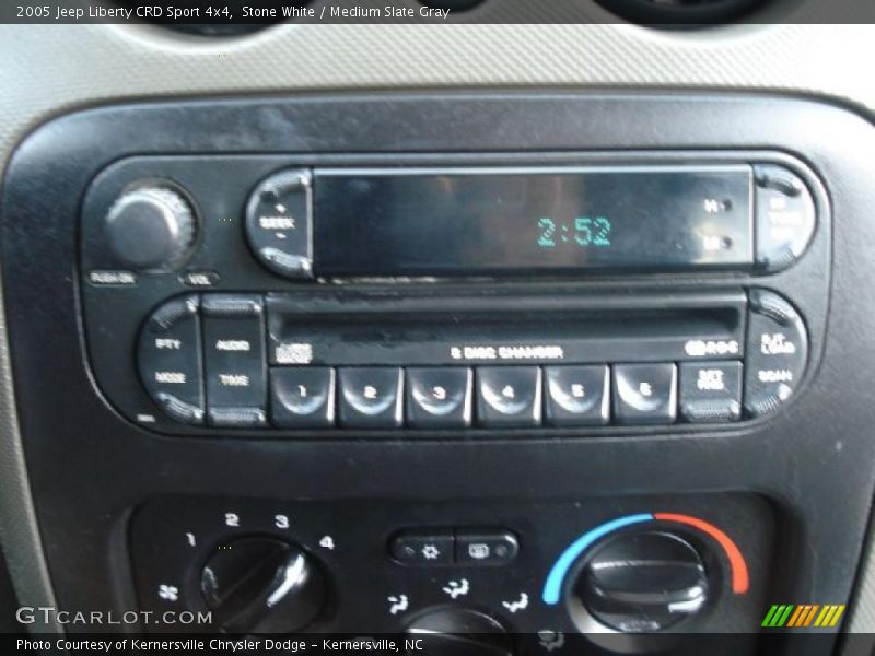 Stone White / Medium Slate Gray 2005 Jeep Liberty CRD Sport 4x4