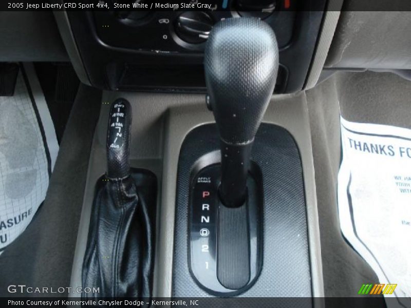  2005 Liberty CRD Sport 4x4 5 Speed Automatic Shifter