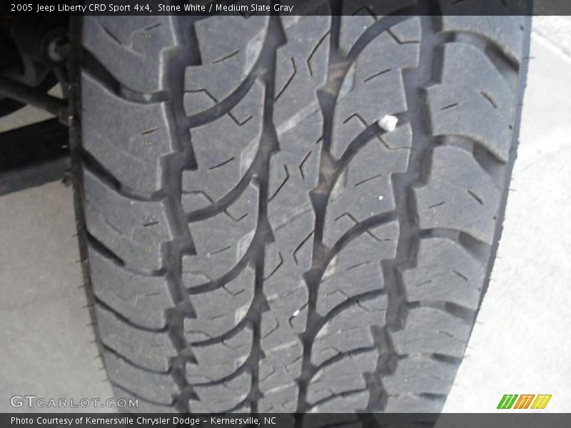 Stone White / Medium Slate Gray 2005 Jeep Liberty CRD Sport 4x4