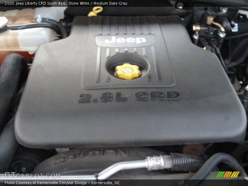  2005 Liberty CRD Sport 4x4 Engine - 2.8 Liter CRD DOHC 16-Valve Turbo-Diesel 4 Cylinder