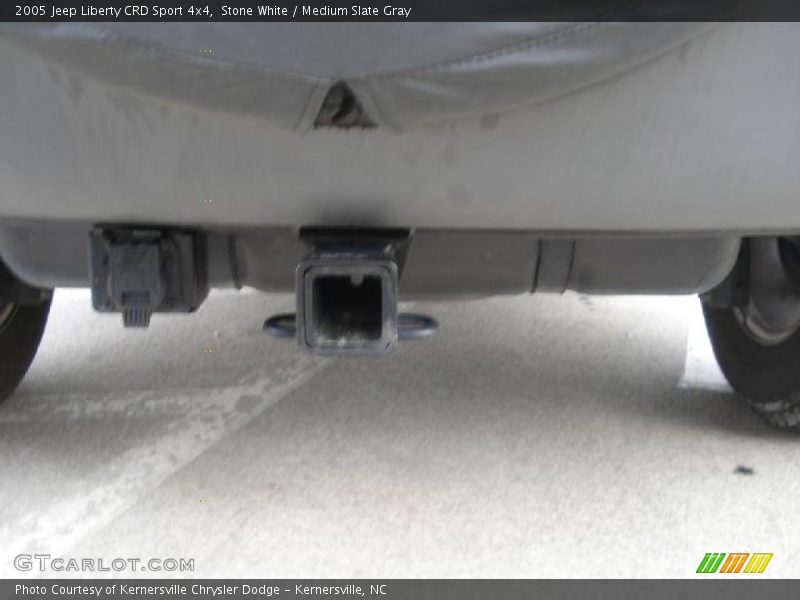 Stone White / Medium Slate Gray 2005 Jeep Liberty CRD Sport 4x4