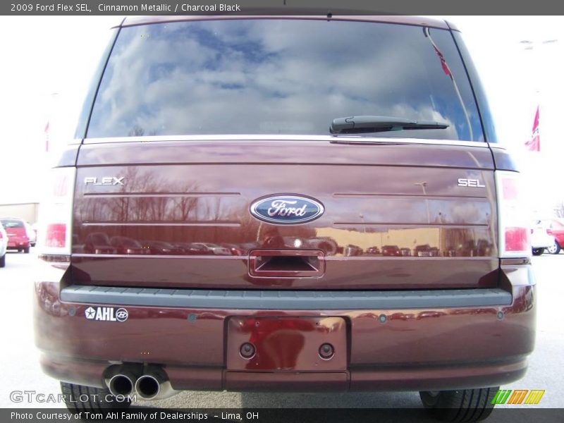 Cinnamon Metallic / Charcoal Black 2009 Ford Flex SEL