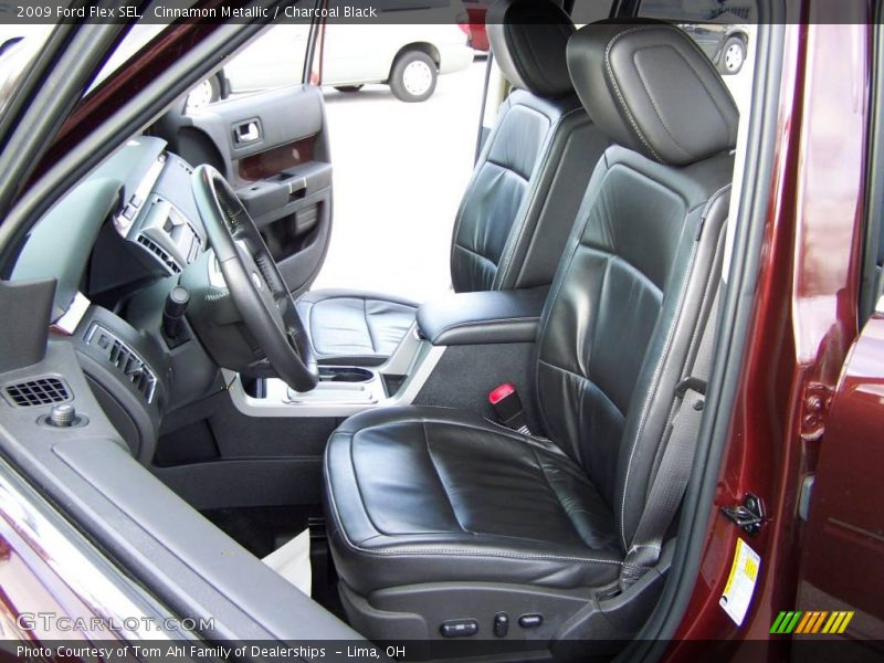 Cinnamon Metallic / Charcoal Black 2009 Ford Flex SEL