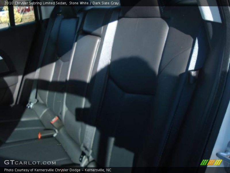 Stone White / Dark Slate Gray 2010 Chrysler Sebring Limited Sedan