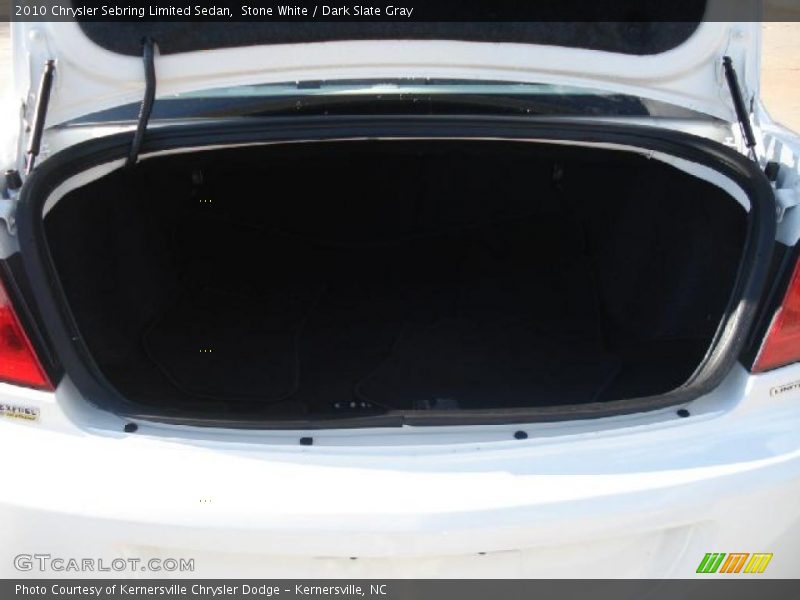 Stone White / Dark Slate Gray 2010 Chrysler Sebring Limited Sedan