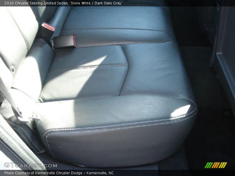 Stone White / Dark Slate Gray 2010 Chrysler Sebring Limited Sedan