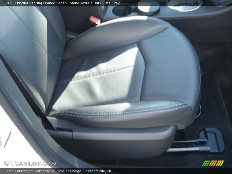 Stone White / Dark Slate Gray 2010 Chrysler Sebring Limited Sedan