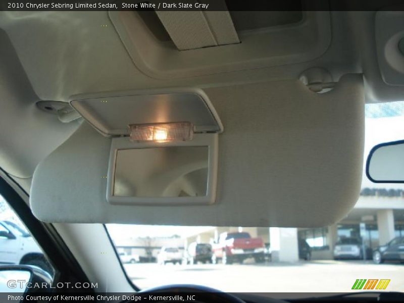 Stone White / Dark Slate Gray 2010 Chrysler Sebring Limited Sedan