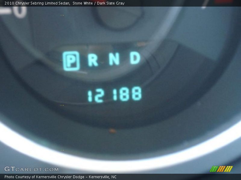 Stone White / Dark Slate Gray 2010 Chrysler Sebring Limited Sedan