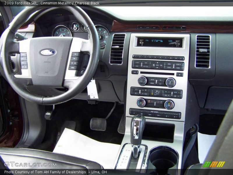 Cinnamon Metallic / Charcoal Black 2009 Ford Flex SEL