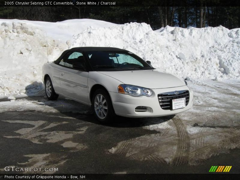 Stone White / Charcoal 2005 Chrysler Sebring GTC Convertible