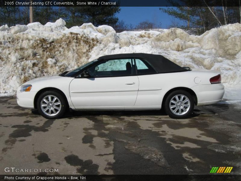 Stone White / Charcoal 2005 Chrysler Sebring GTC Convertible