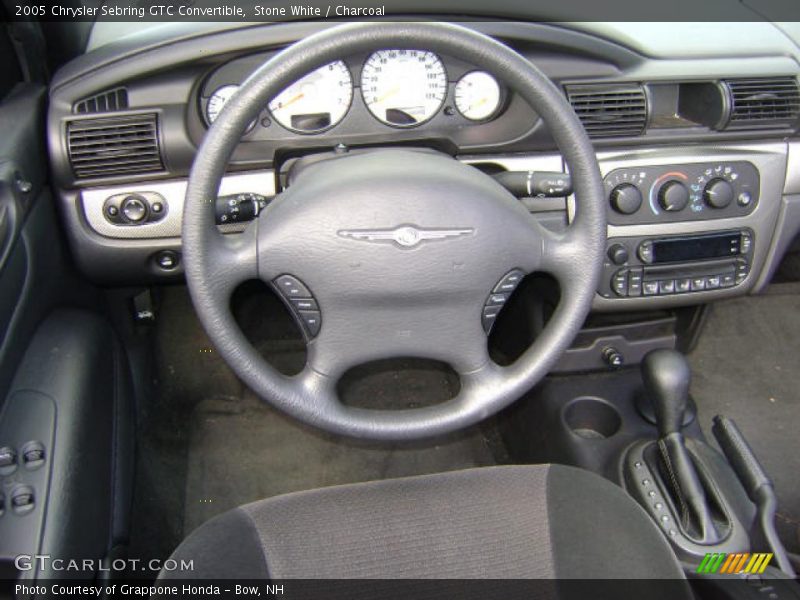 Stone White / Charcoal 2005 Chrysler Sebring GTC Convertible