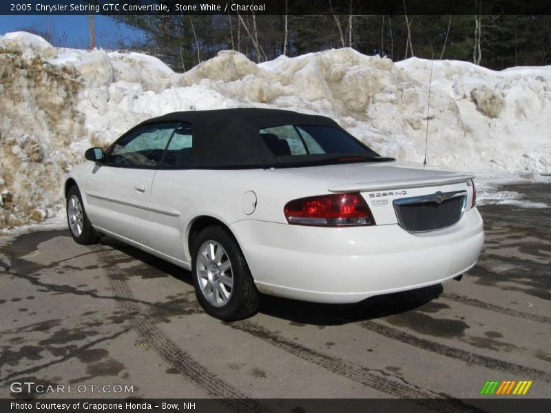 Stone White / Charcoal 2005 Chrysler Sebring GTC Convertible