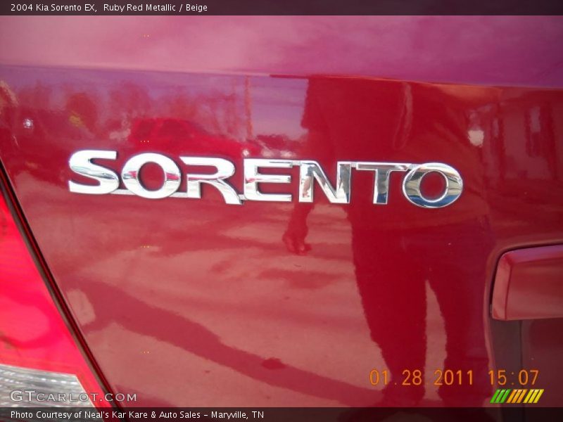  2004 Sorento EX Logo